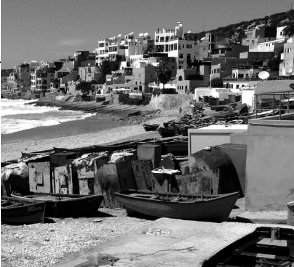 Corniche et village de pêcheurs, Agadir