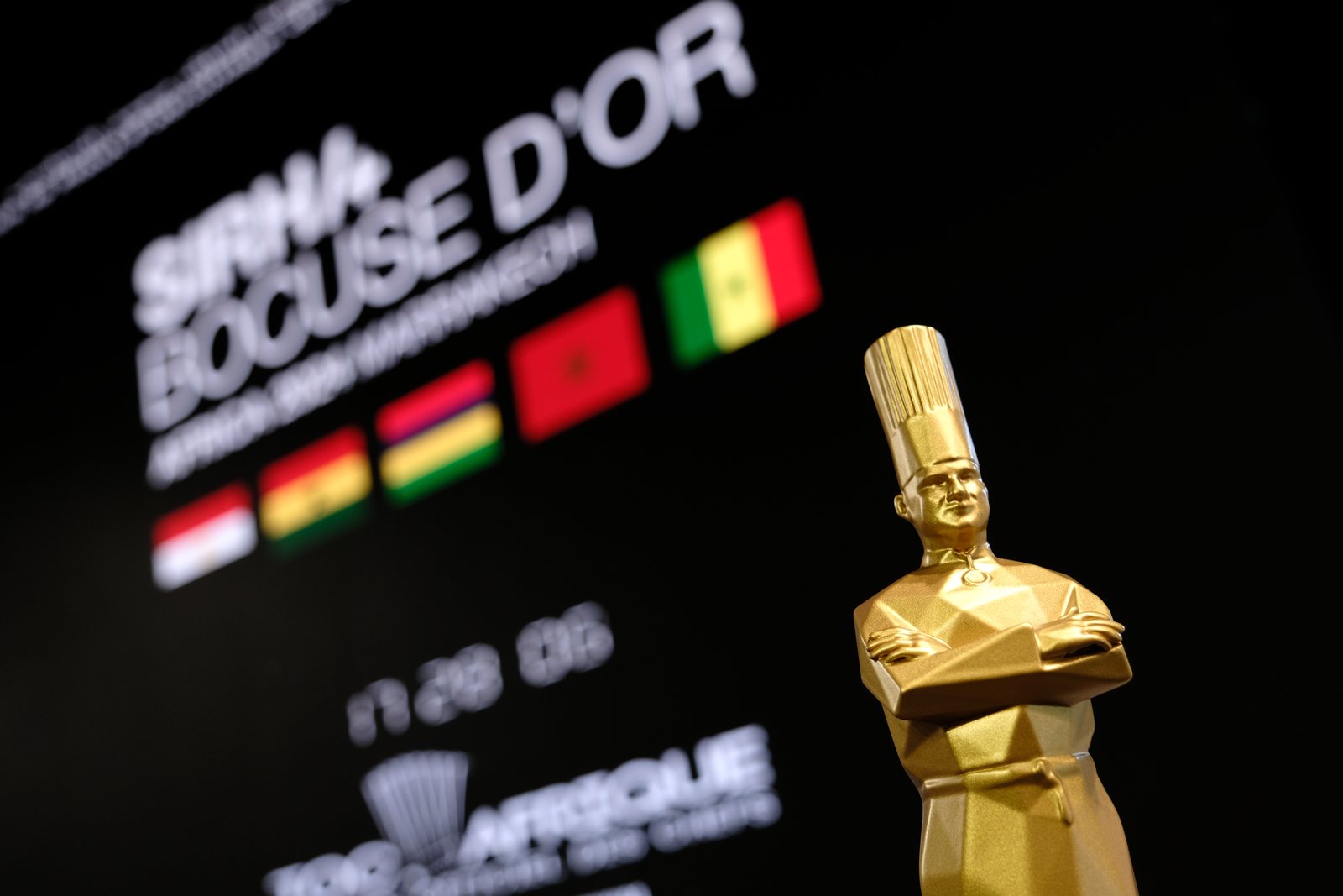 Trophée doré du SIRH/+ Bocuse d'Or, édition Afrique 2024